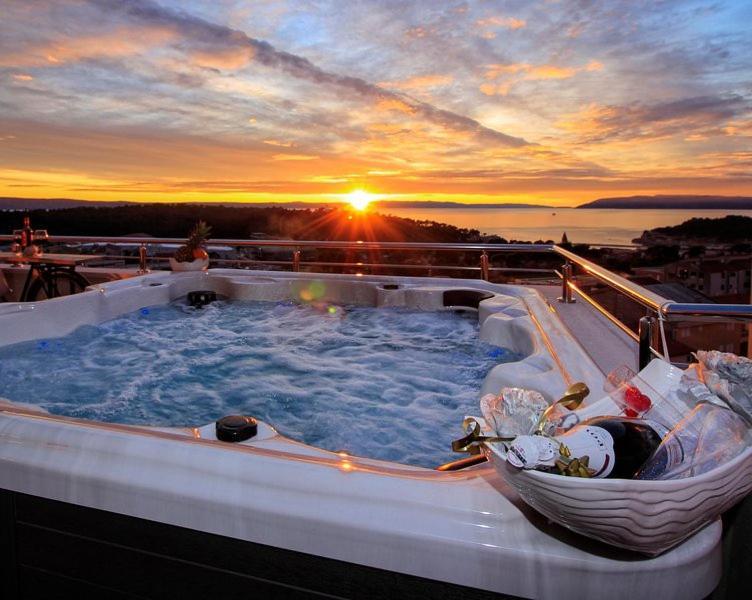 Fux Penthouse Whirlpool Meerblick Zadar Buitenkant foto
