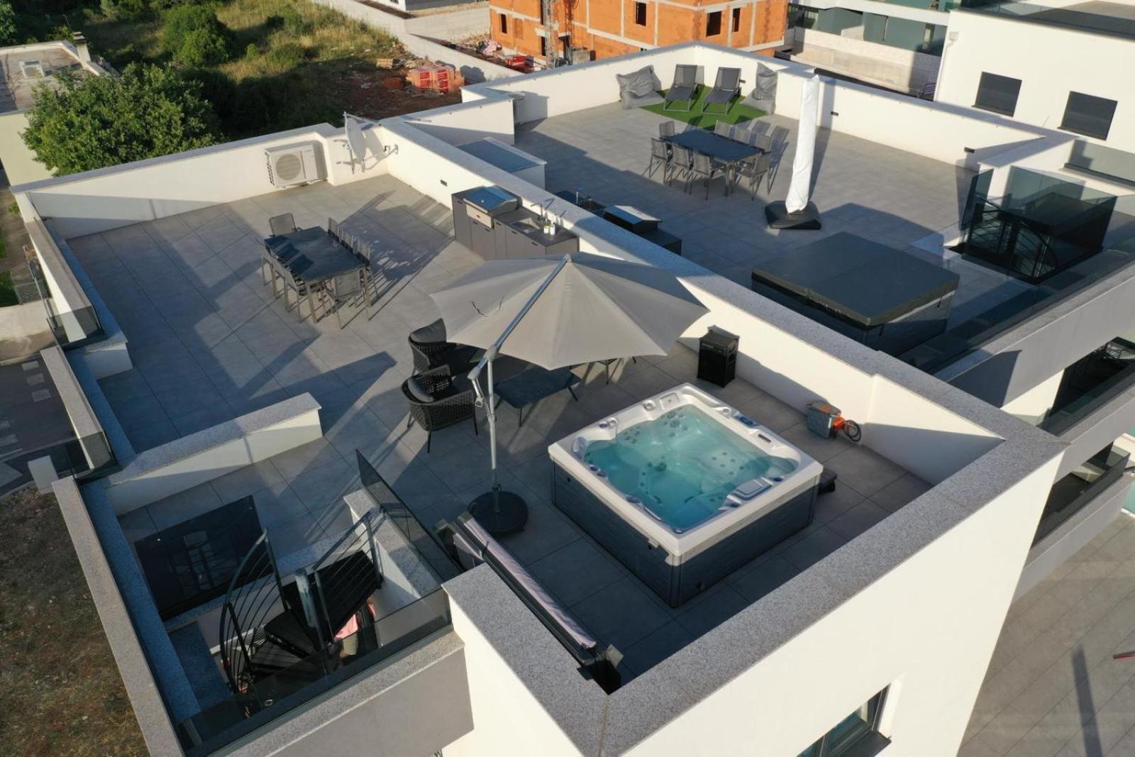 Fux Penthouse Whirlpool Meerblick Zadar Buitenkant foto